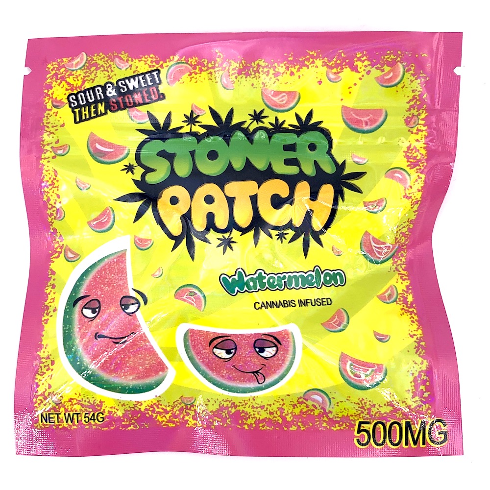 Watermelon Stoner patch 500mg Front – CannaSense