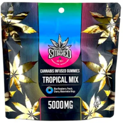 5000mg Smashed Tropical Mix Gummies