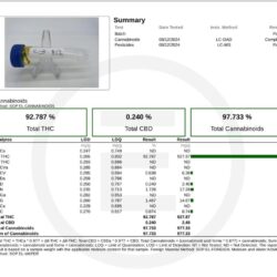 CAT4 Distillate 93% THC - 100G