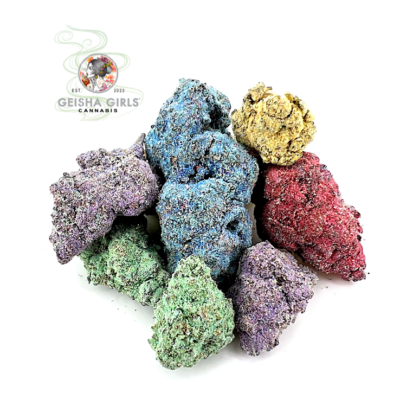 Geisha Girls Fruity Pebbles Iced-THCa Premium 8ths - Image 2