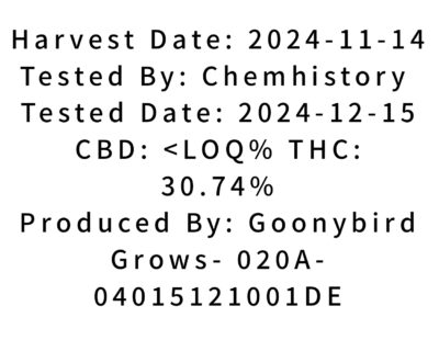 *Oregon Grown* Apple Fritter (Hybrid) 1/2 oz - Image 2