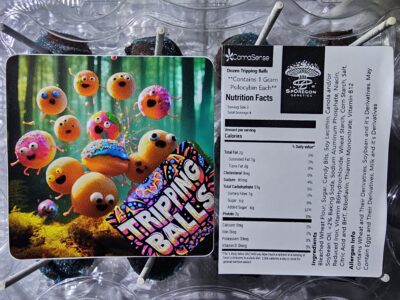 *SpOregon Genetics* Tripping Balls 12g Magic Mushroom Cakeballs - Image 3